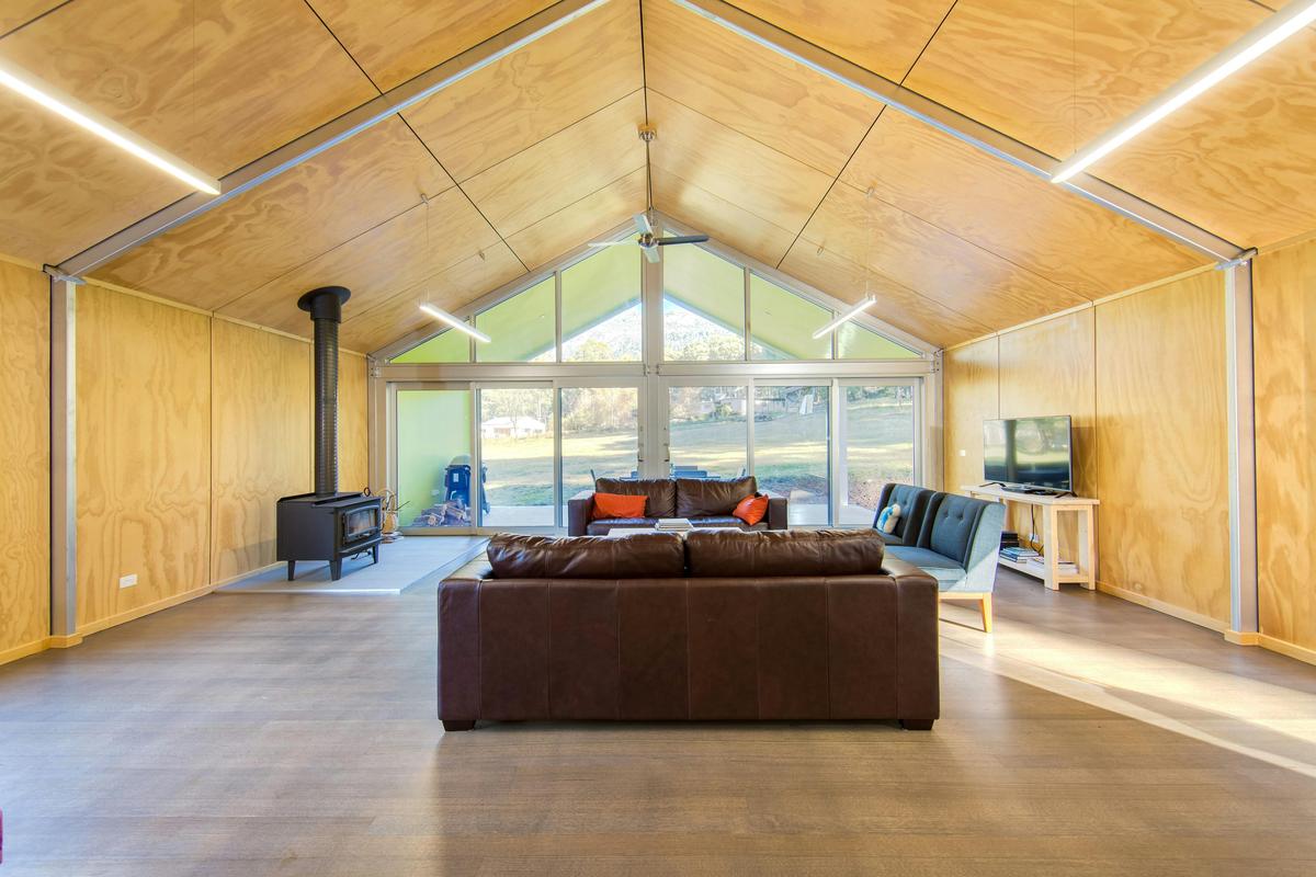 The 'great room' with views in all directions