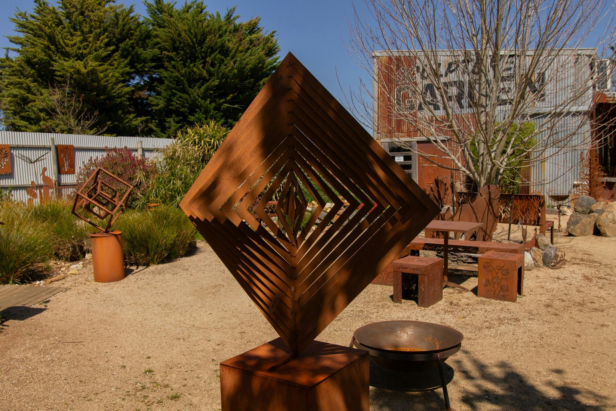 Explore our range of garden sculptures and furniture.