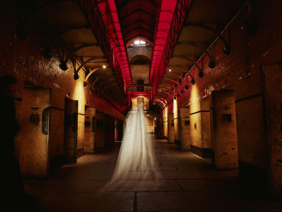 Distorted image of Ghost in Gaol