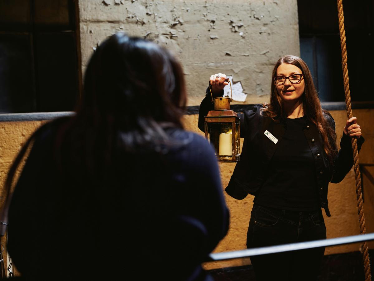 Guide leading Night Tour