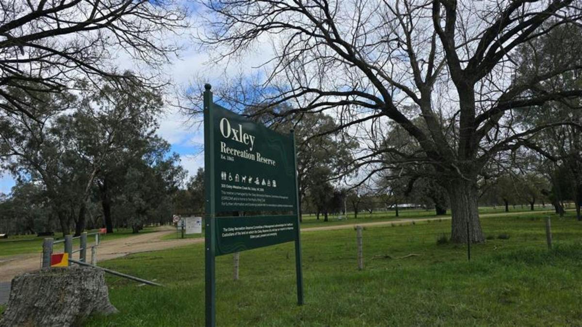 Oxley Recreation Reserve Sign