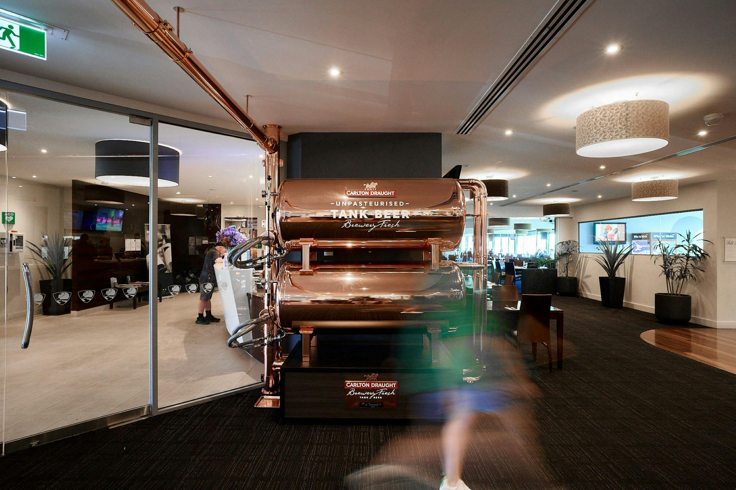 Inside OG Bowling Club