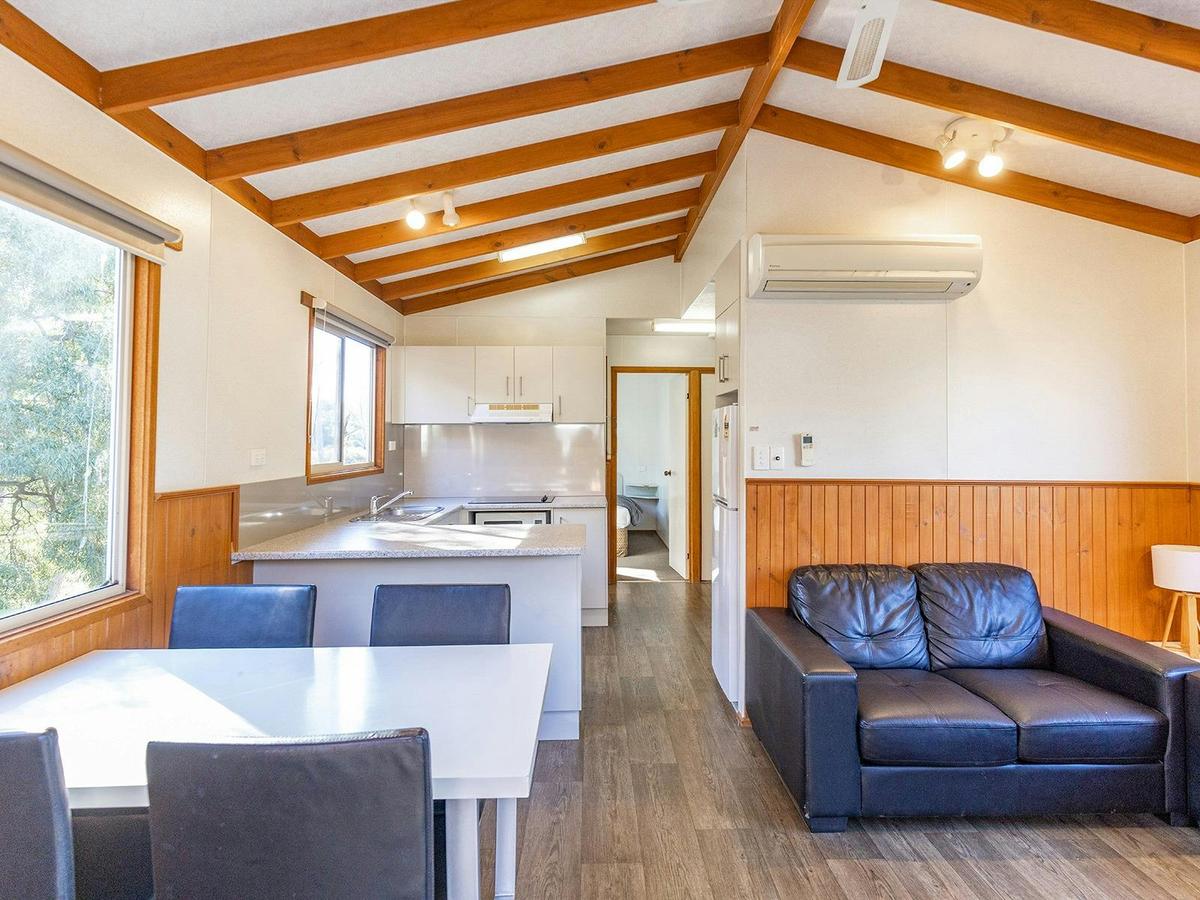 Two Bedroom Cedar Cabin | Open Plan Living