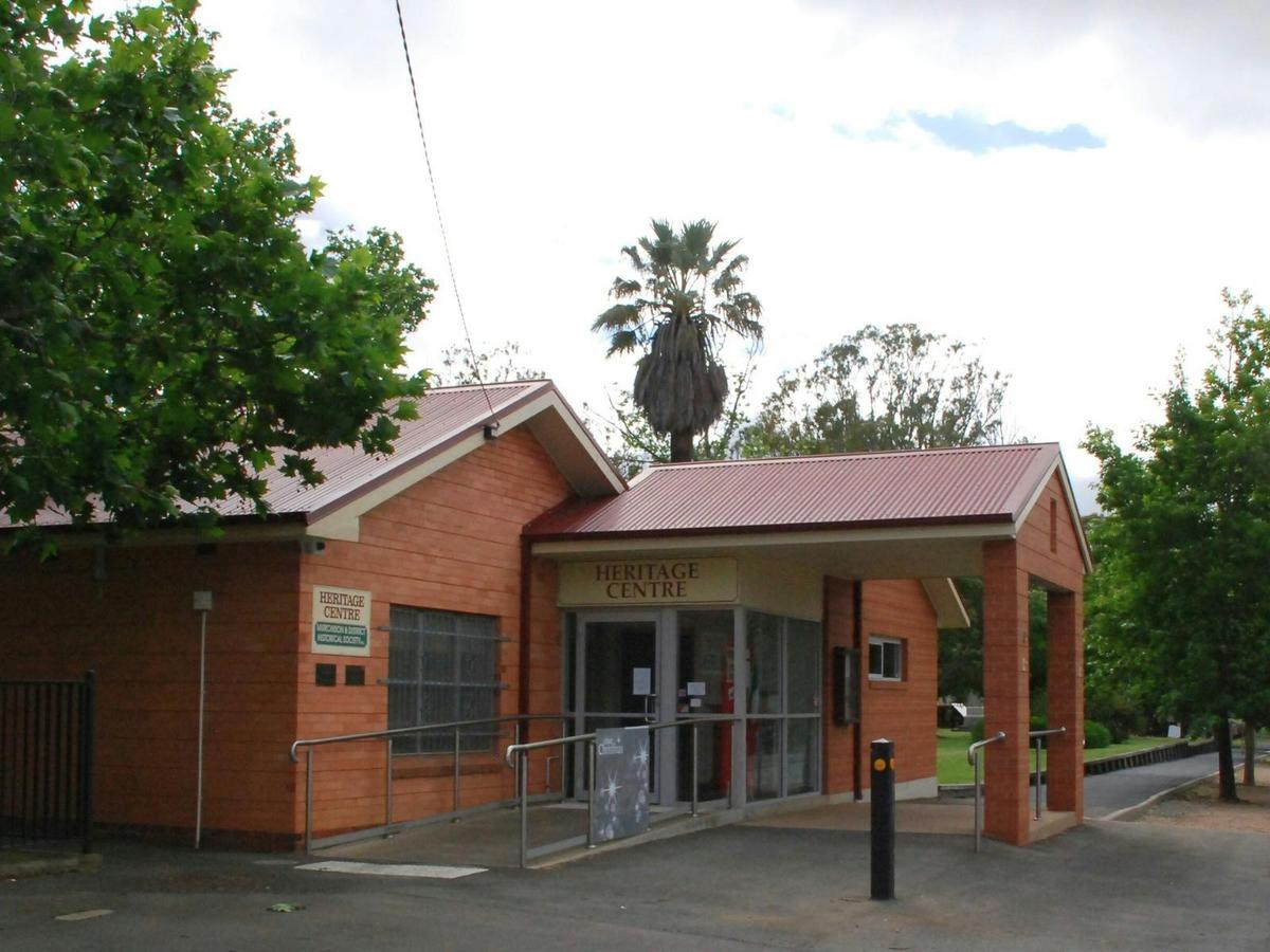 Outside Murchison Heritage Centre