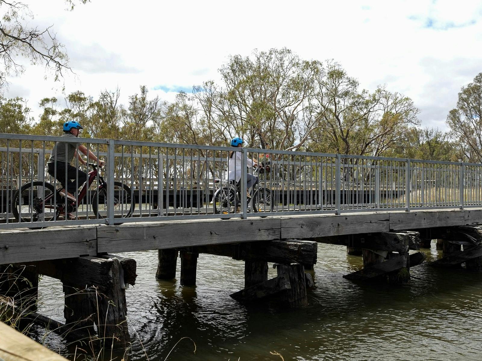 Murchison Rail Trail Channel Bridge