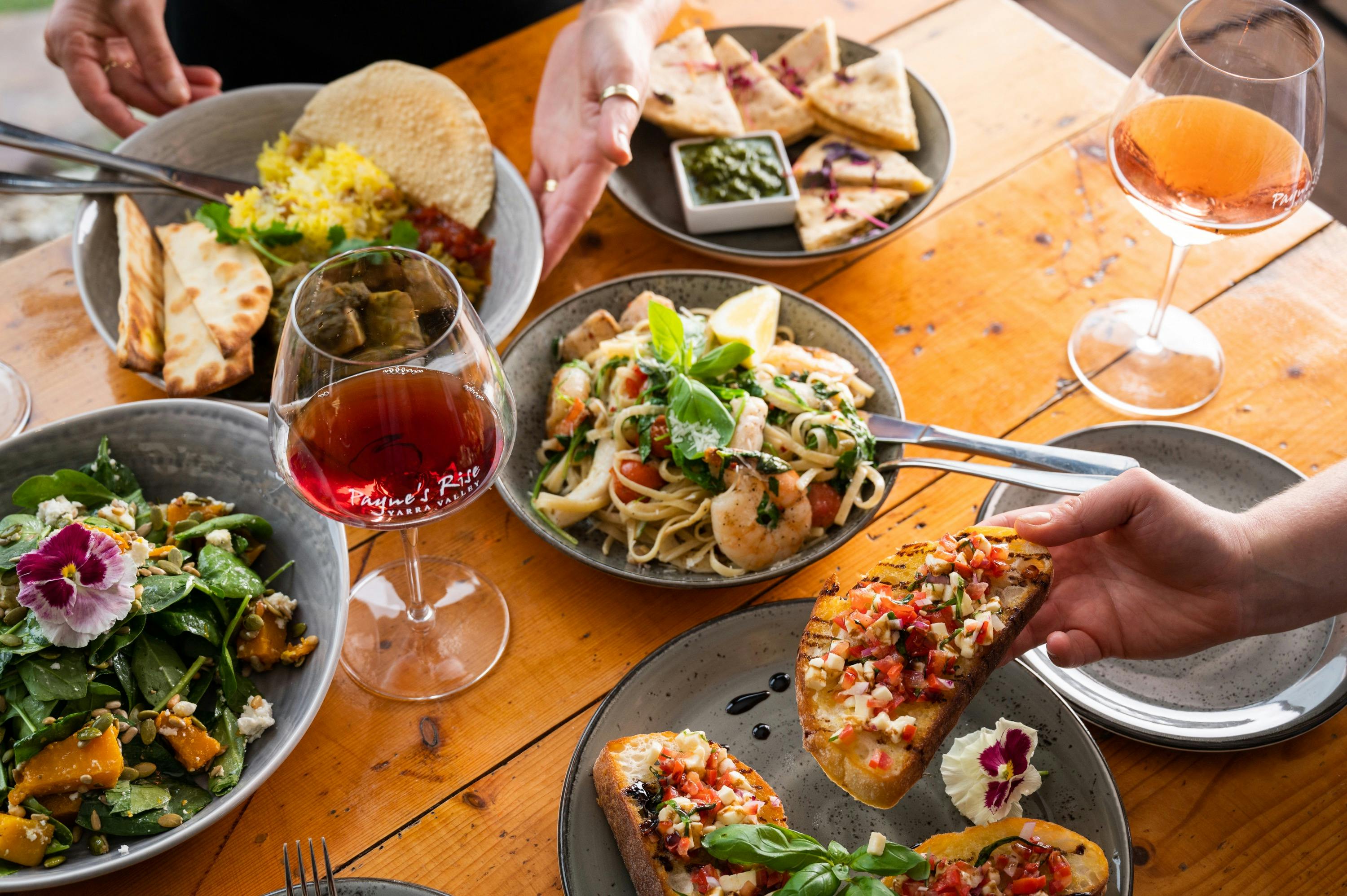 Casual lunch menu available Thursday - Sunday