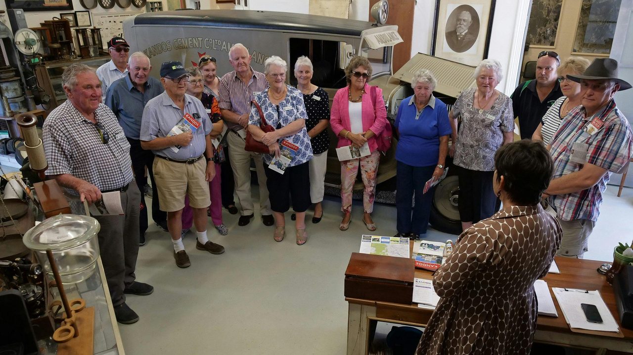 guided tour groups welcome at Kandos Museum