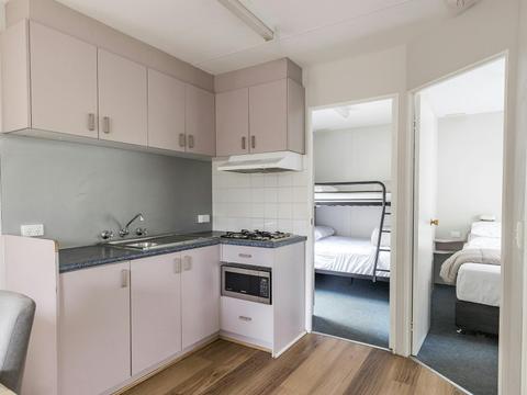 Sheerwater Cabin Kitchen