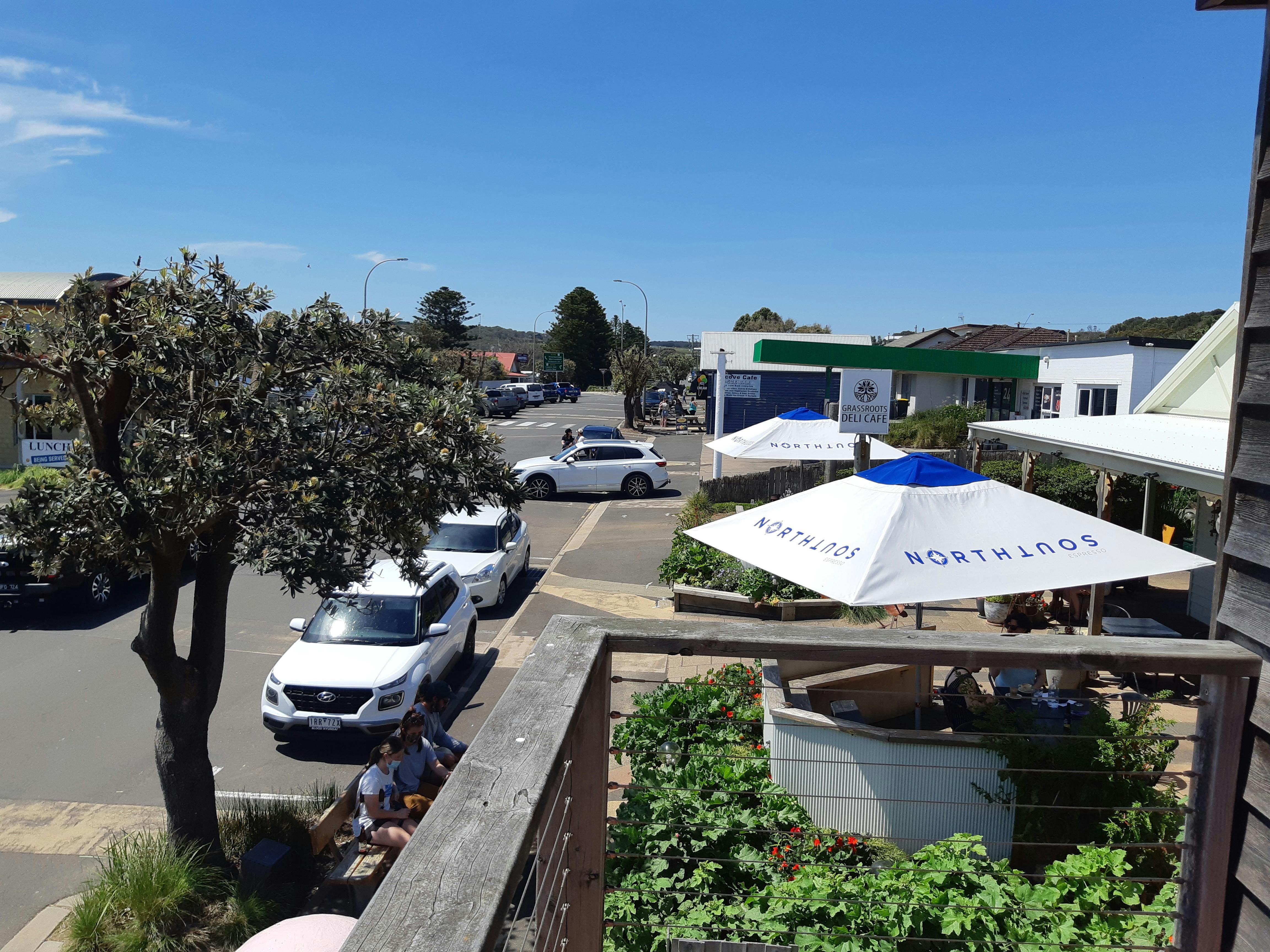 Balcony view to the north - Apt 2.