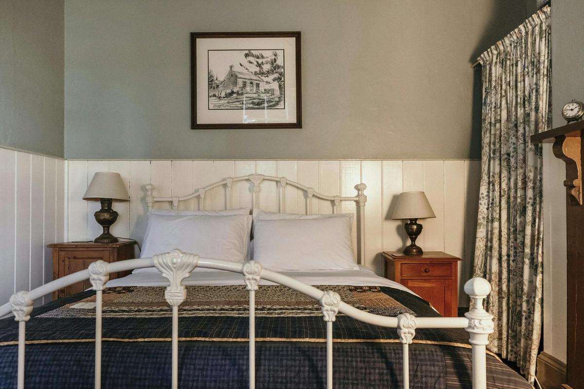 bedroom 1 at the front of the cottage