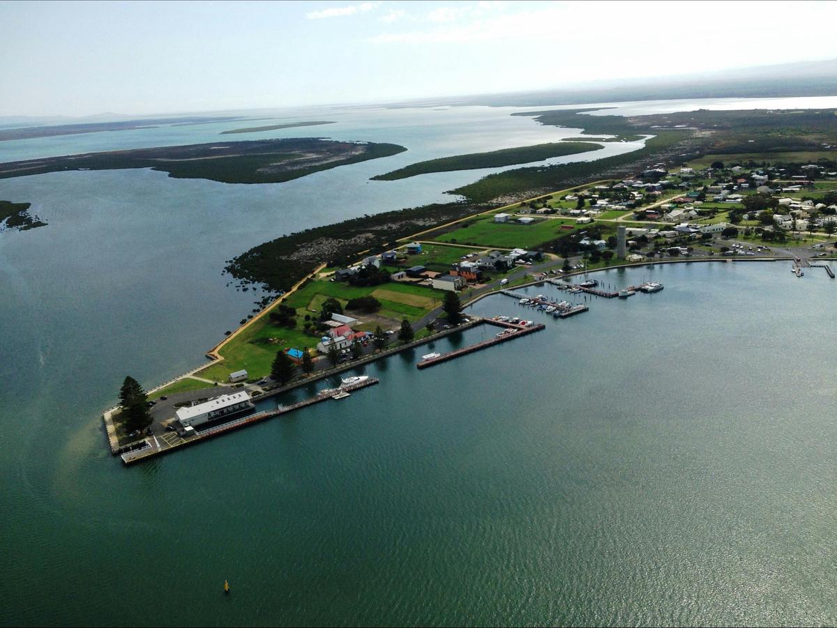 Port Albert Motel Aerial 2016