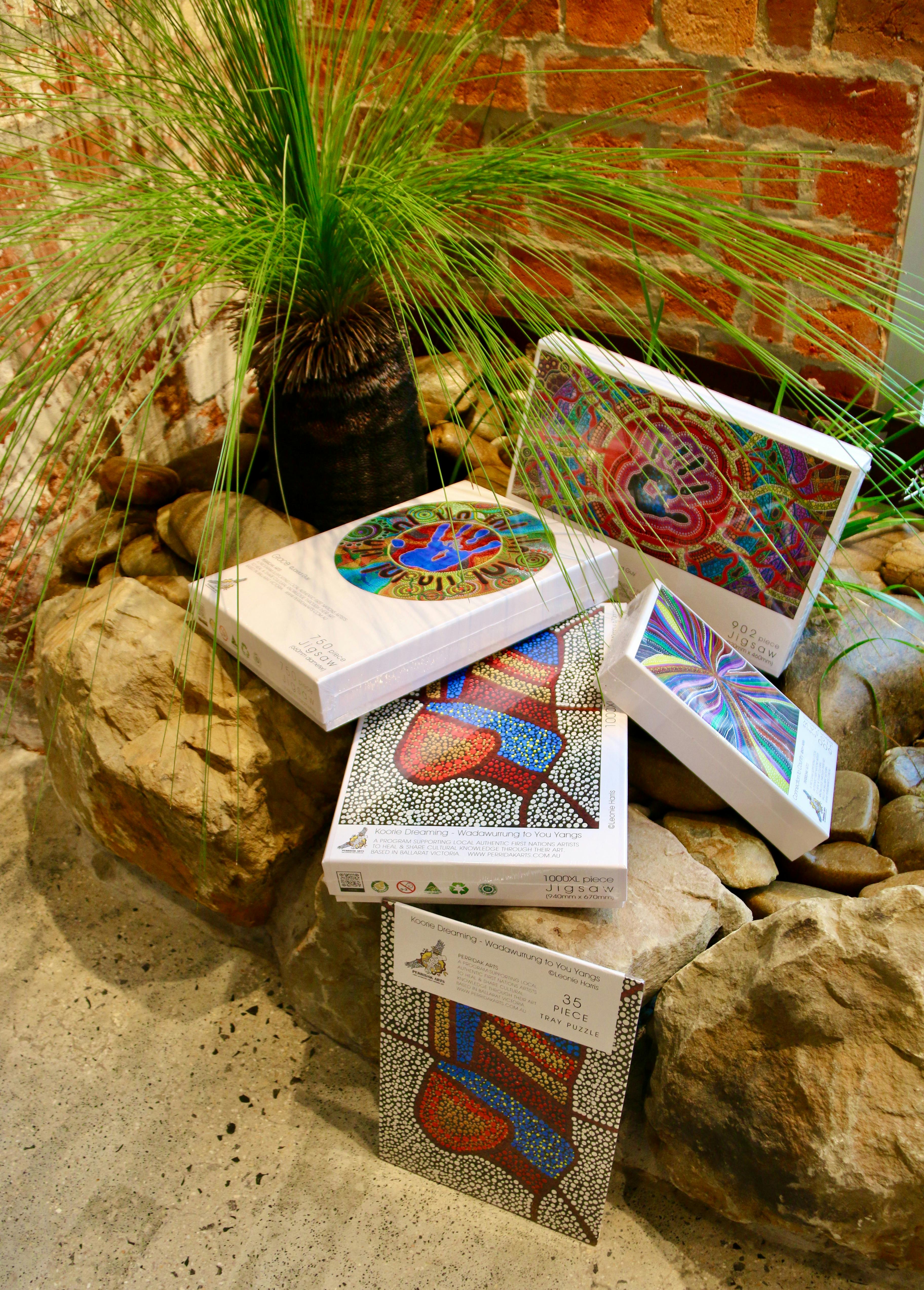 Jigsaw Puzzles featuring local artists