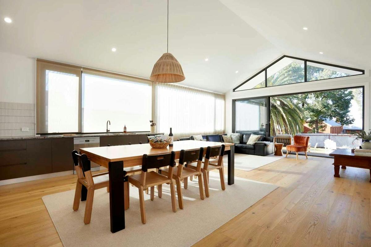Main dining and living area