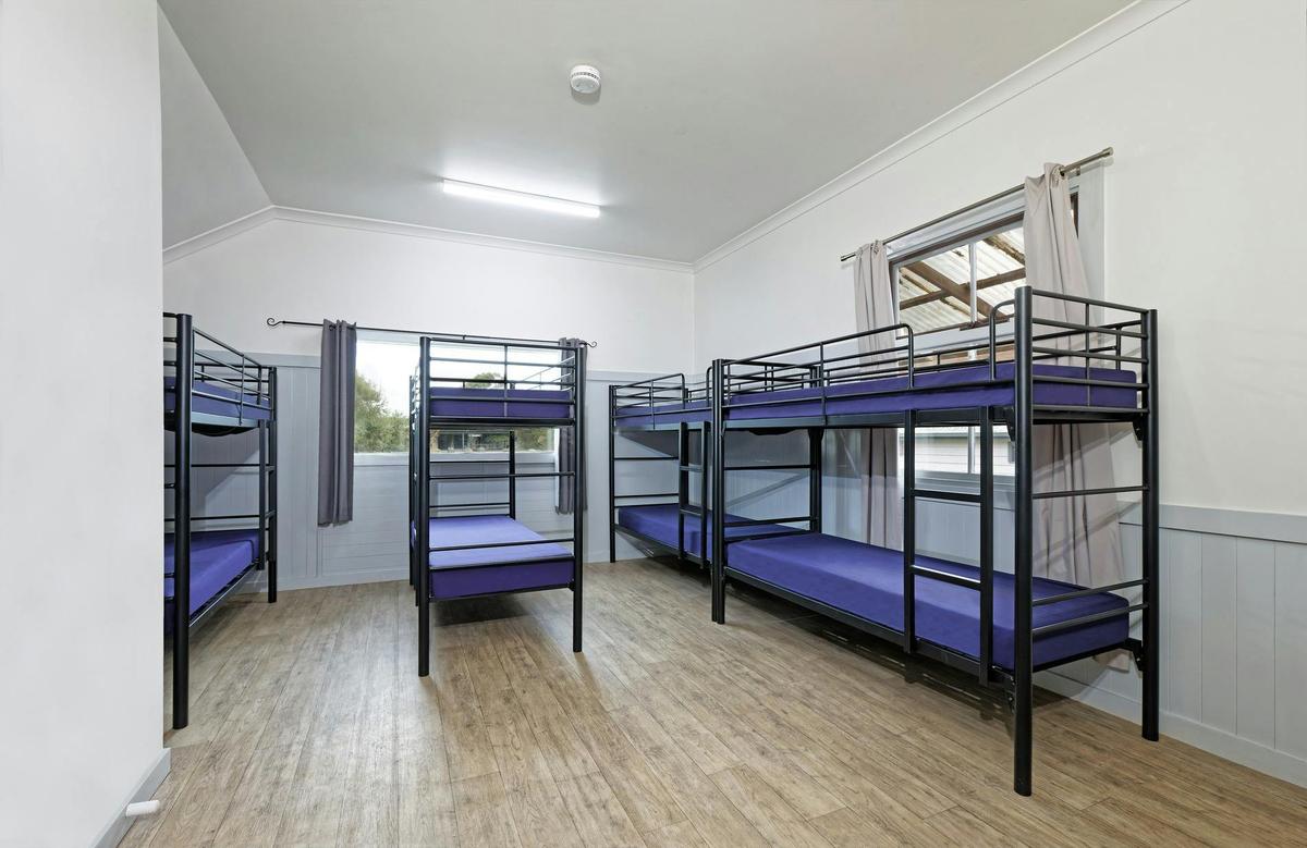 Bunk-style accommodation at PGL Campaspe Downs