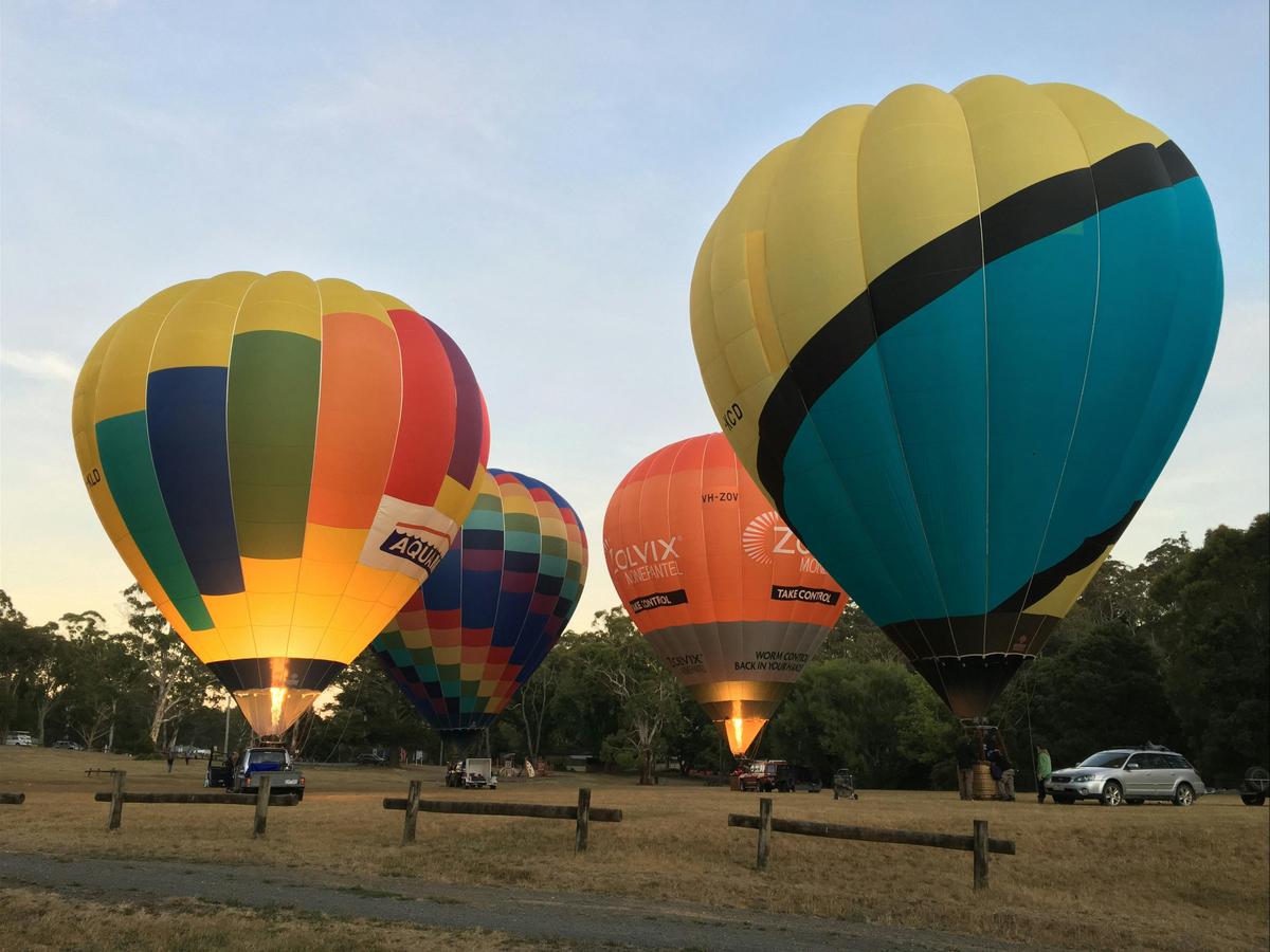 Daylesford Hot air ballooning