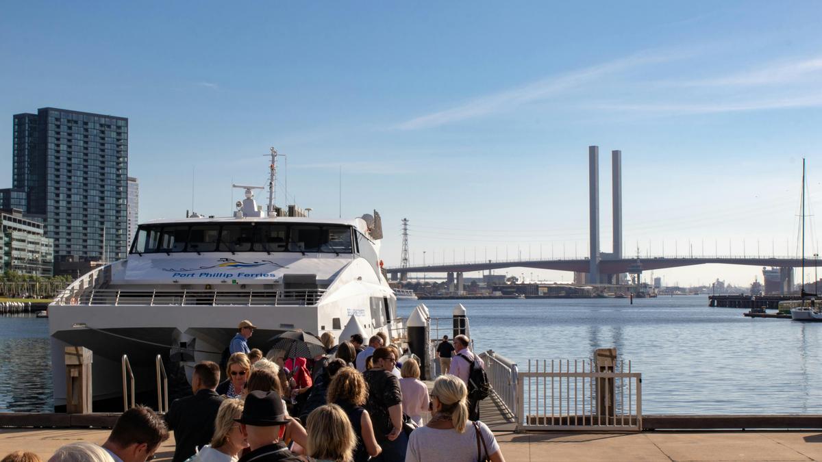 Port Phillip Ferries passengers