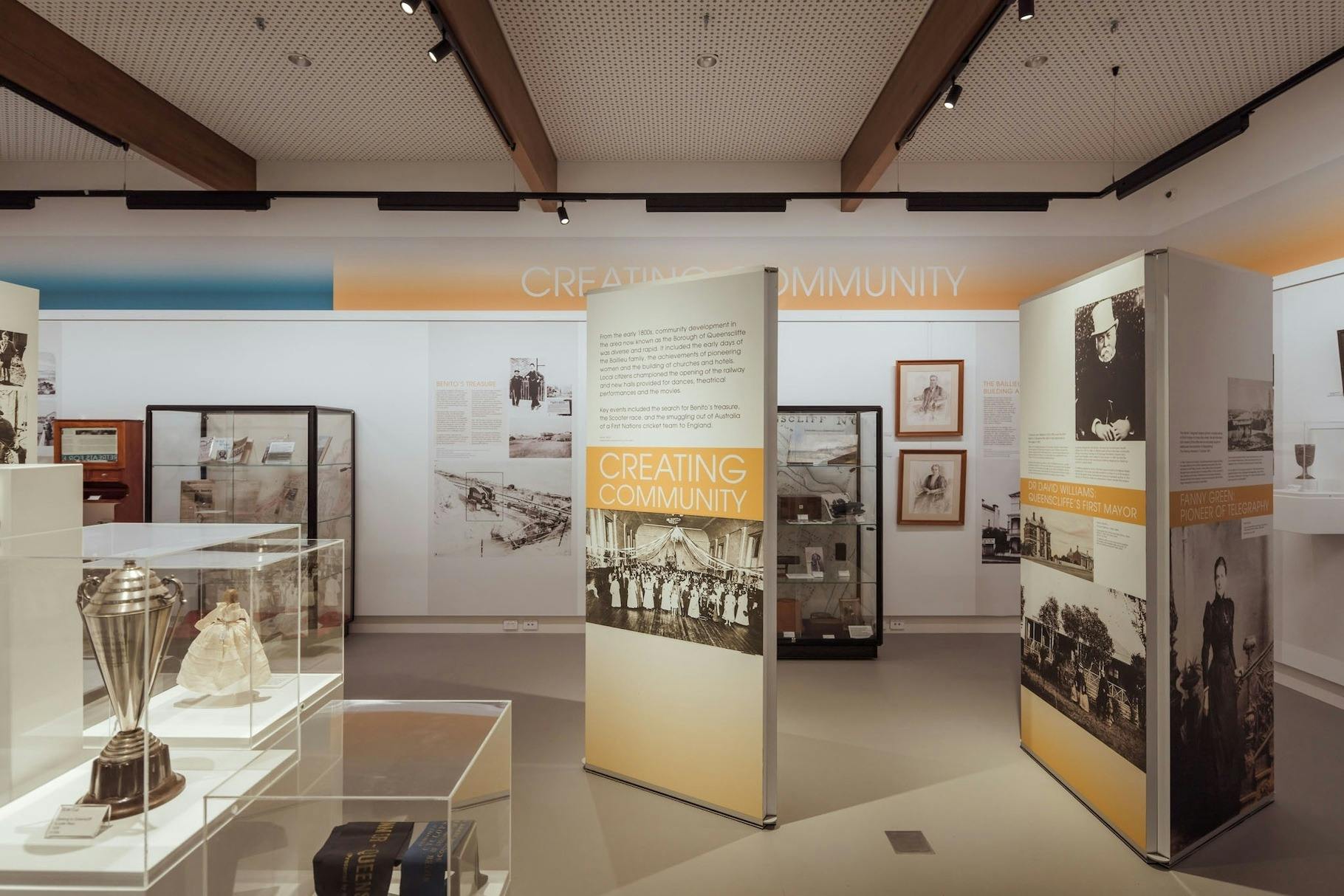 Inside Queenscliffe Historical Museum