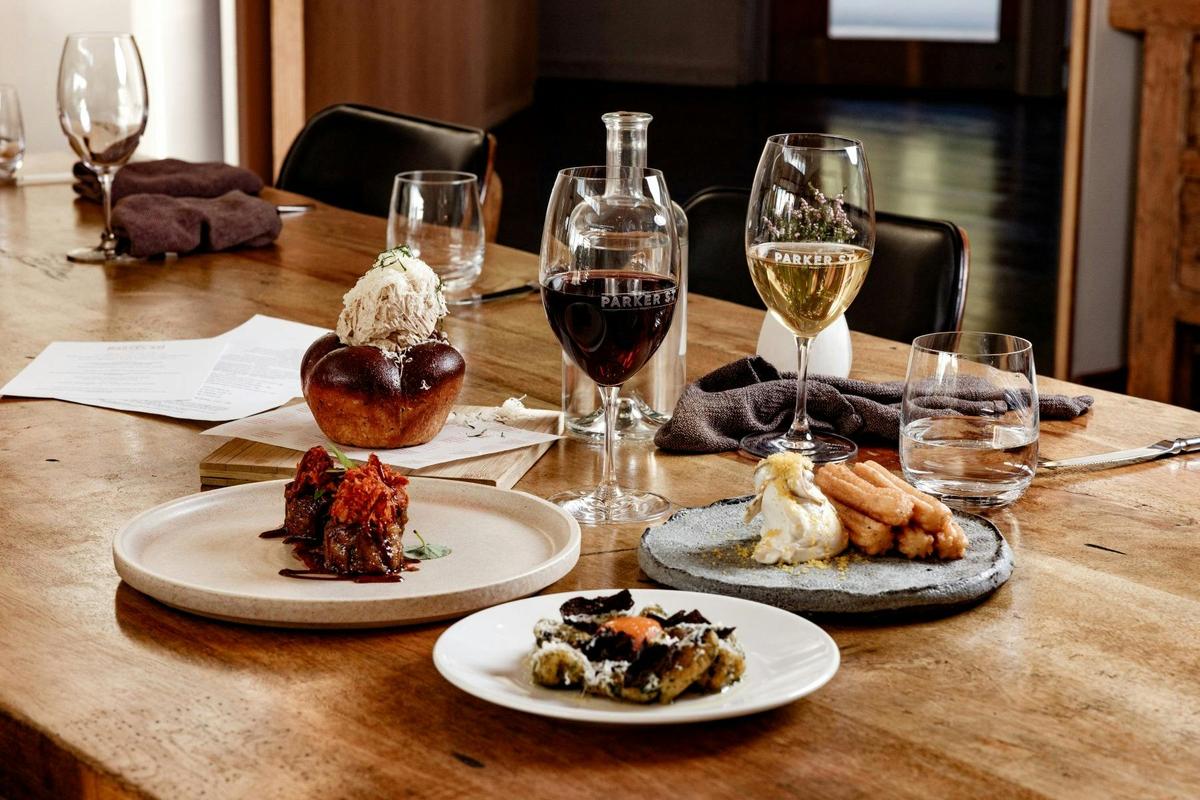 Sharing menu in Parker St Project