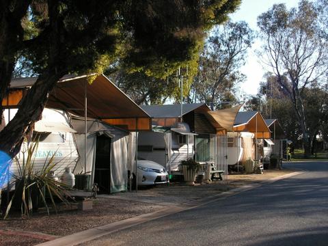 On site caravans