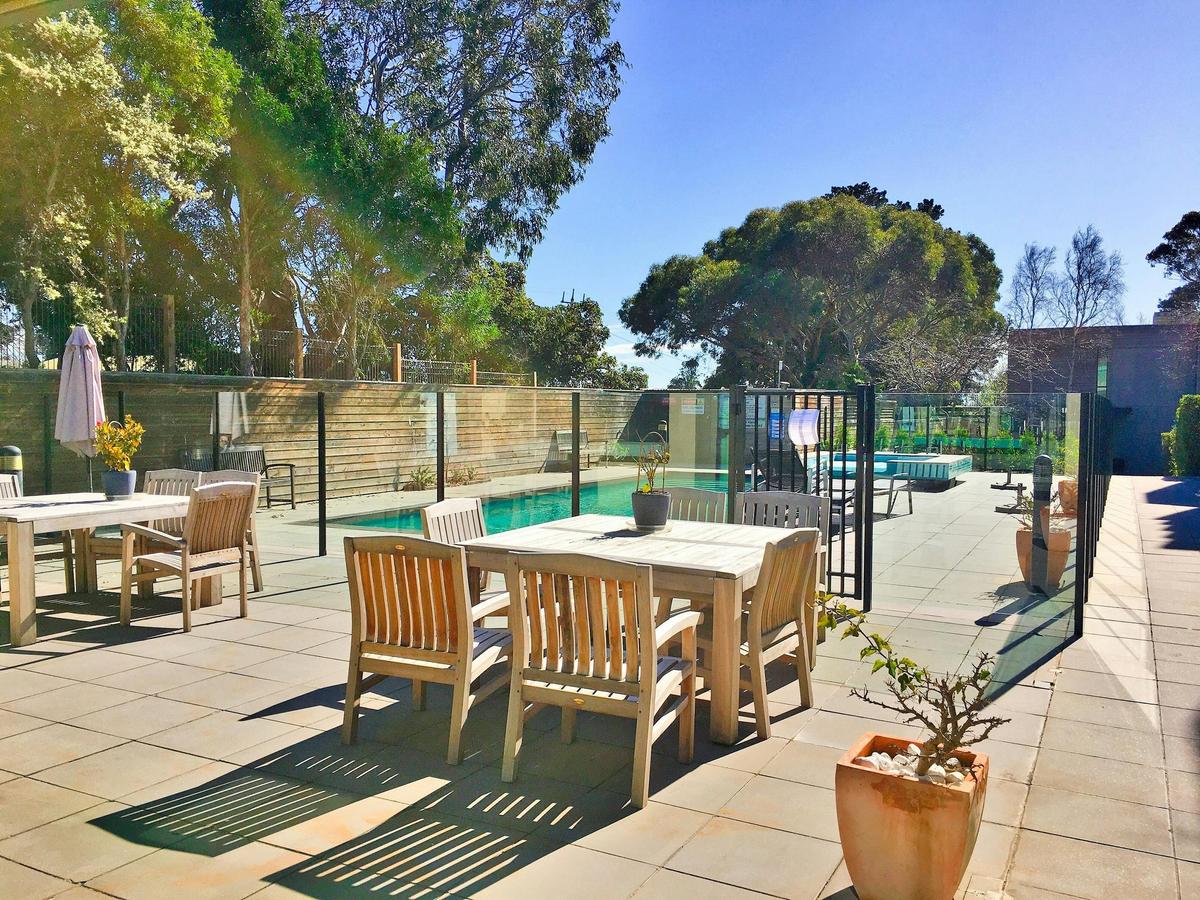 Pool side BBQ area
