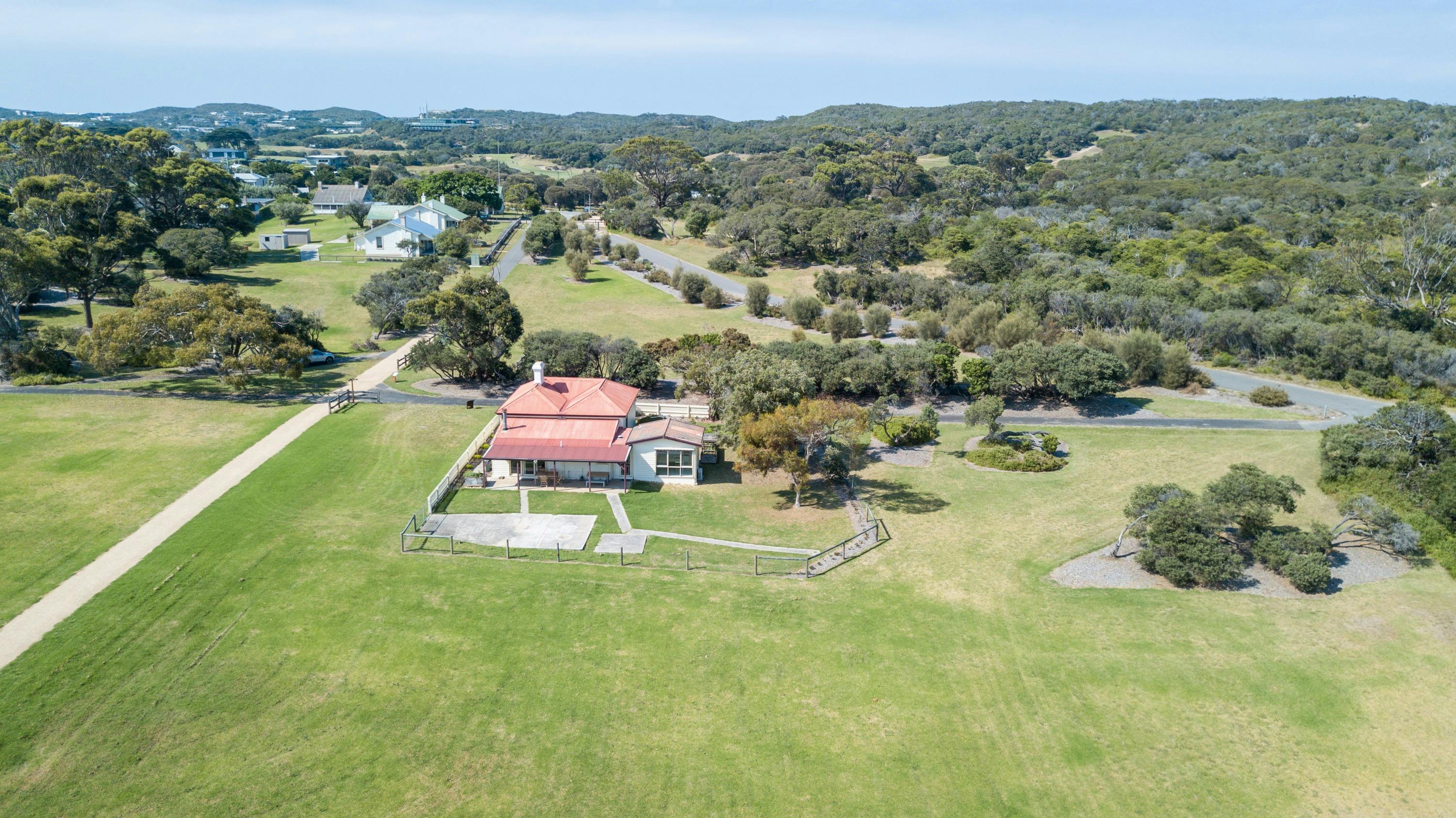 Aerial view of Police Point Shire Park