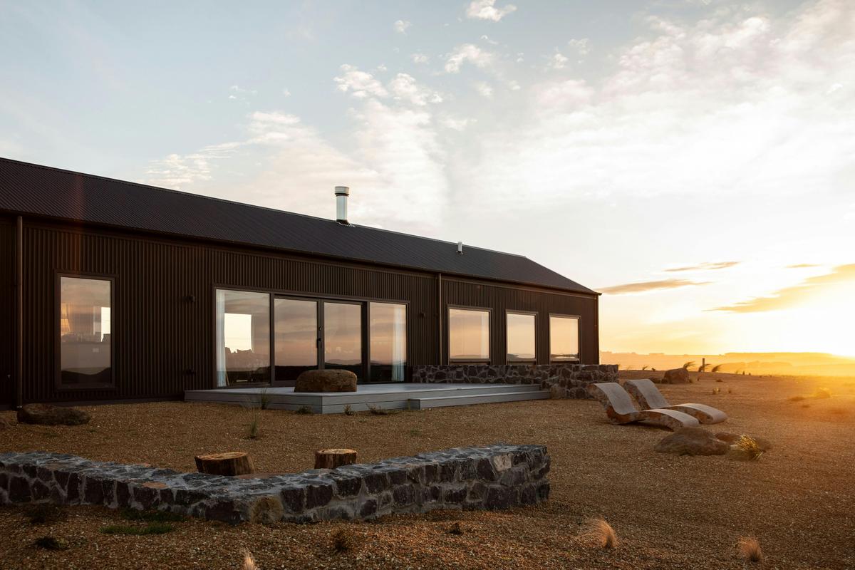 Port Farm at sunrise