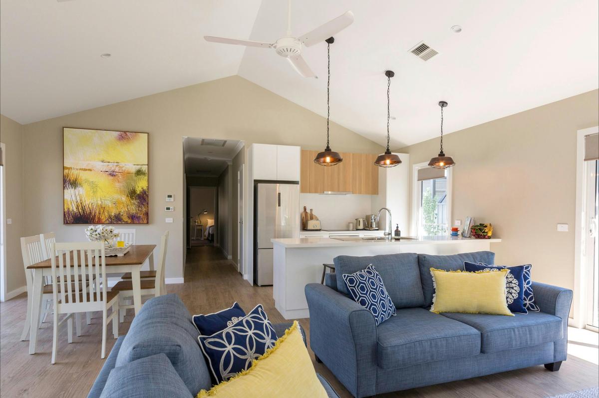 Summer Home's open living space