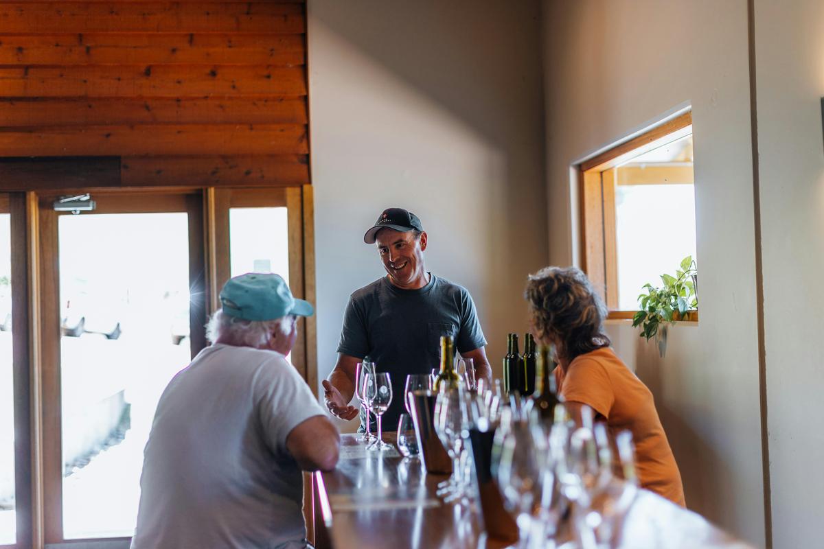 A tasting with the winemaker at Ringer Reef