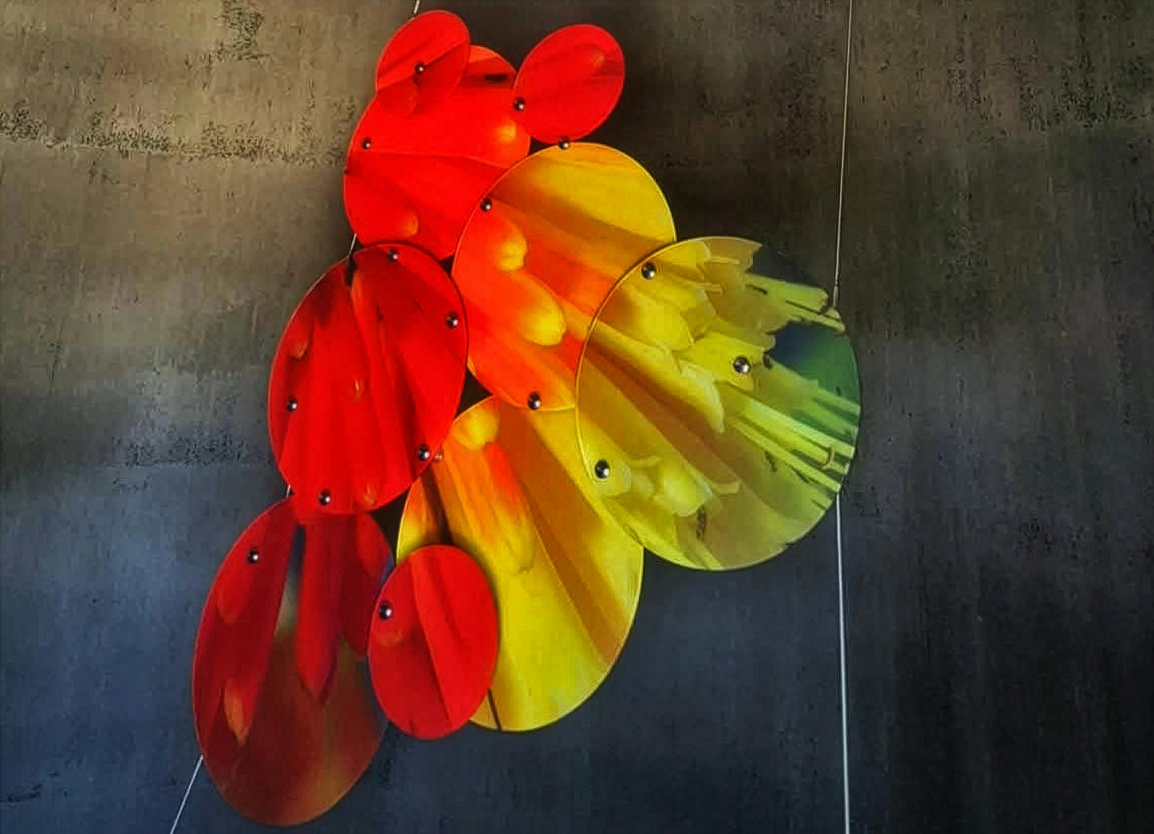 Internal silo art detail