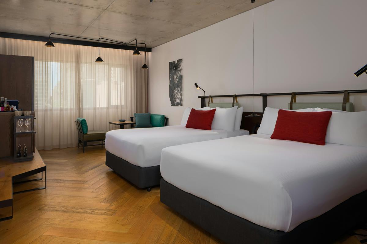 QT Double Queen Bedroom