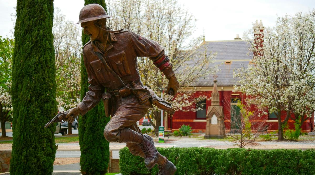 Mactier Gardens and Tatura Court House - Blossoms