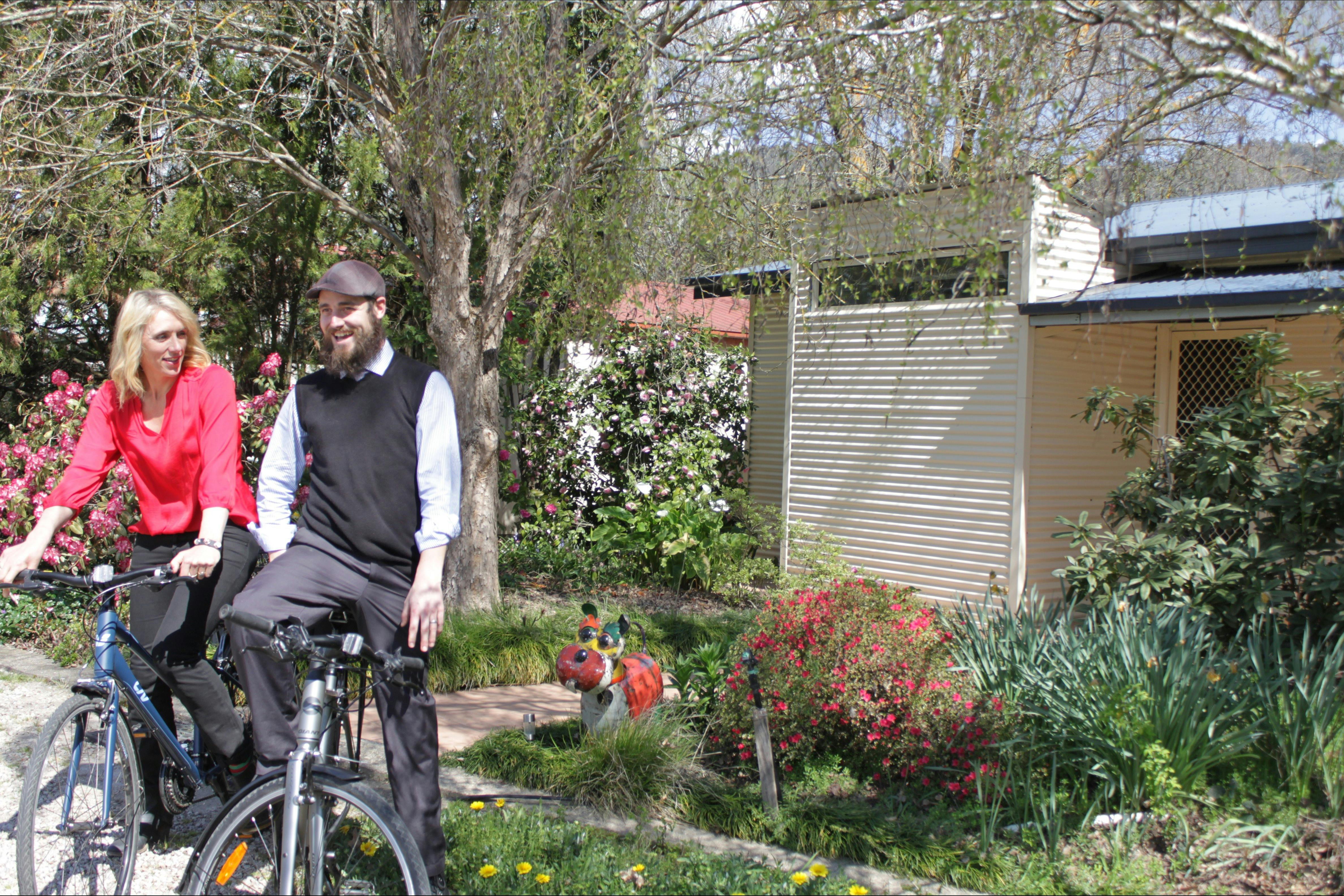 You can enjoy a bike ride when staying at the guesthouse