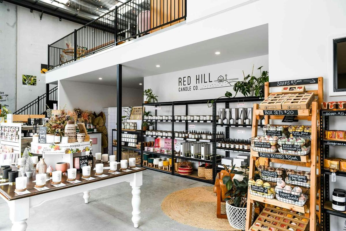 Retail Shopping at Red Hill Candle Co