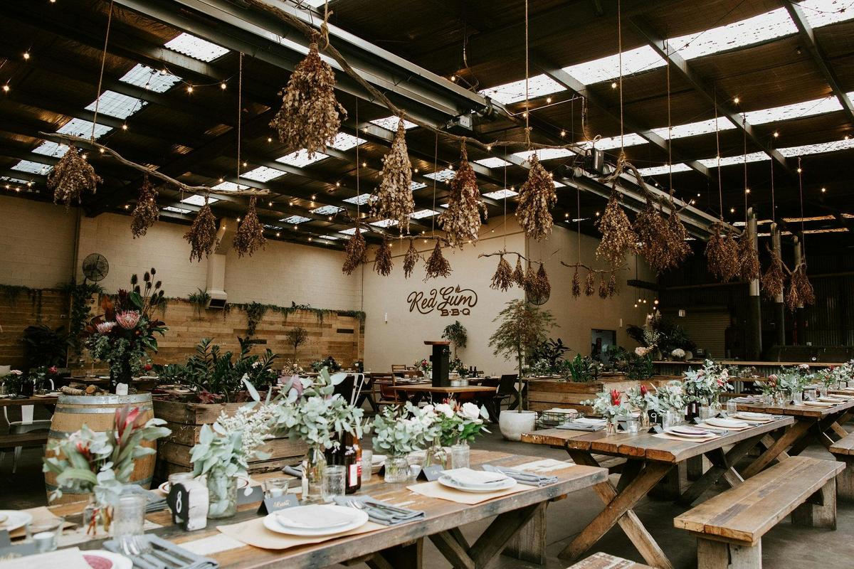 Space to spread out - Red Gum BBQ main dining room