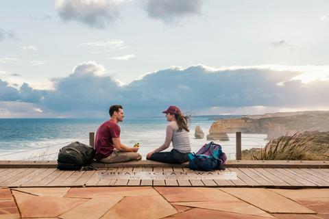 End of the Great Ocean Walk at the 12 Apostles