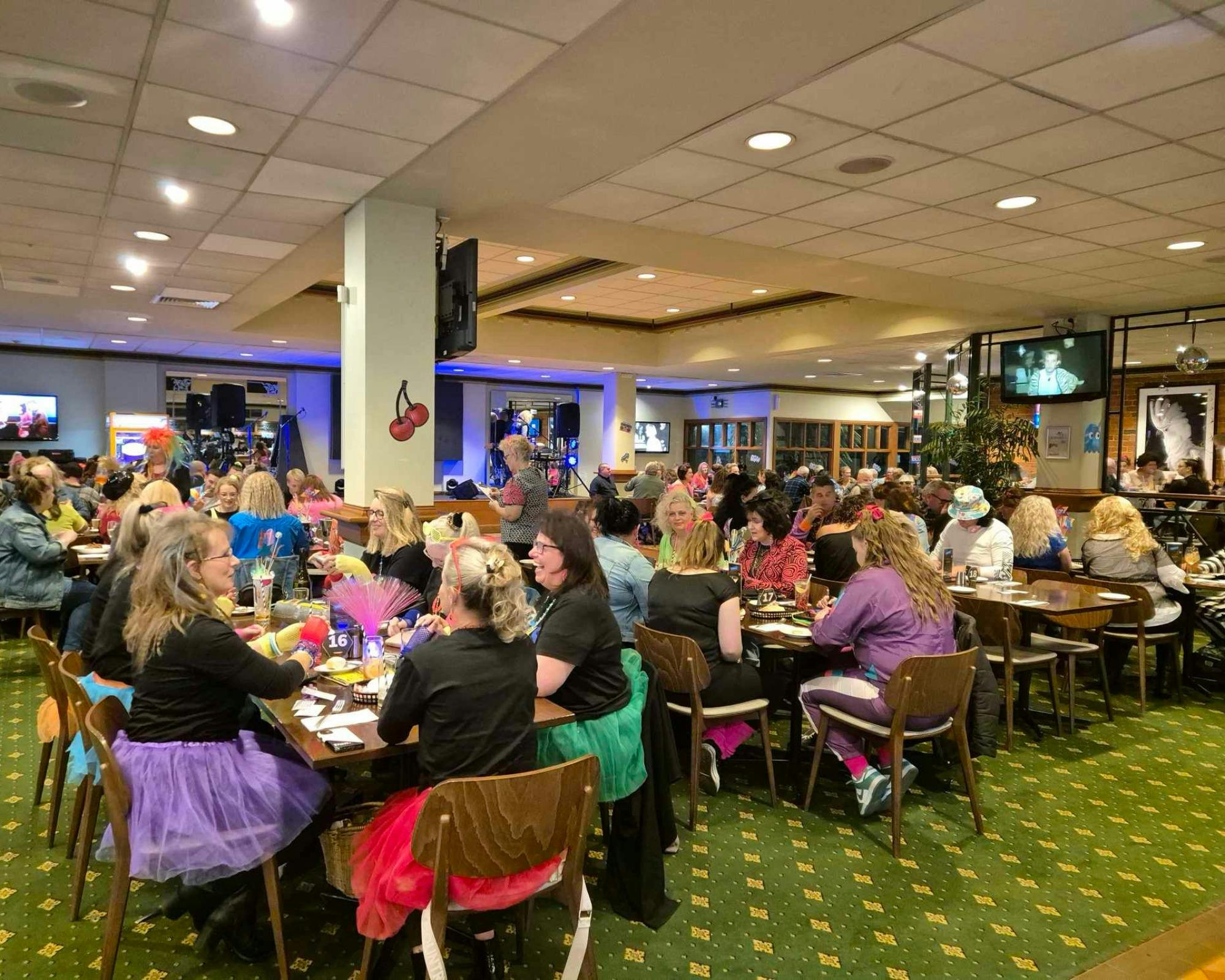 picture of people dressed up enjoying a theme night at the Pinsent Hotel Wangaratta