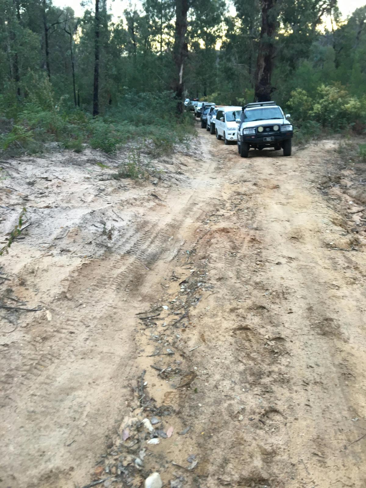A Convoy of 4WD's