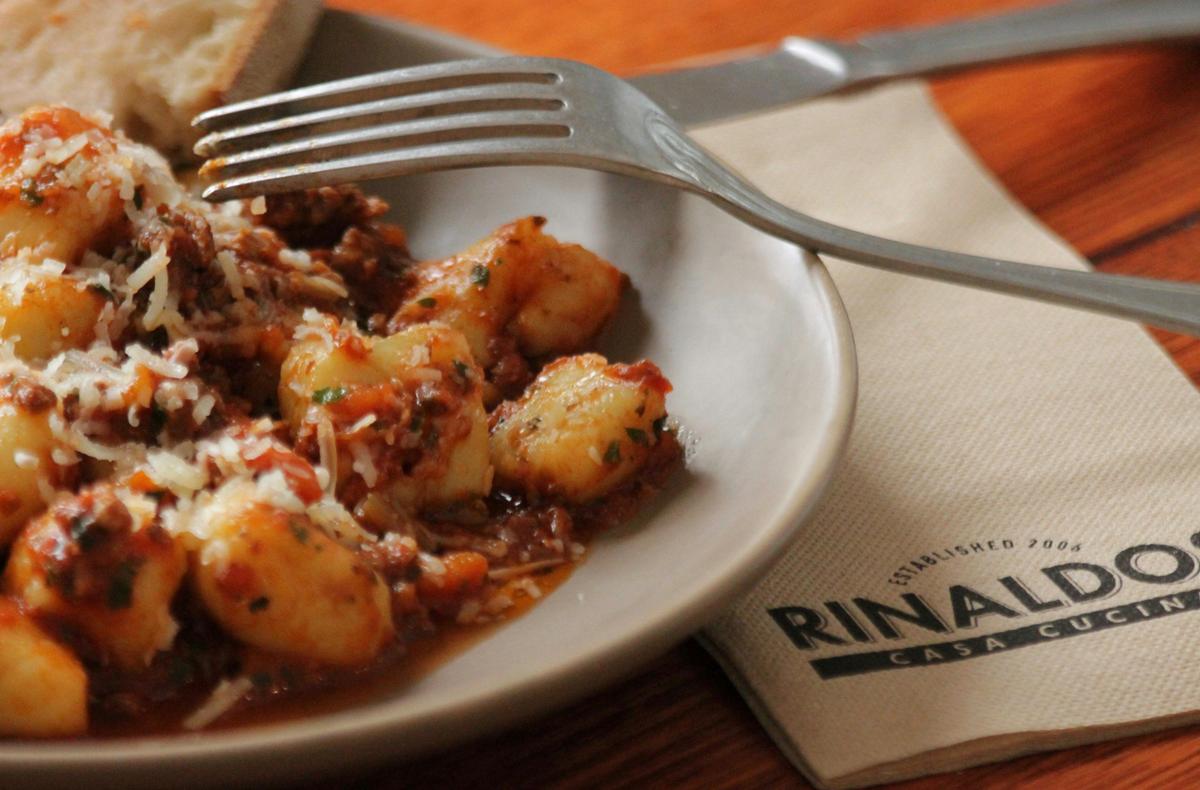 Hand made potato gnocchi with local beef raguù