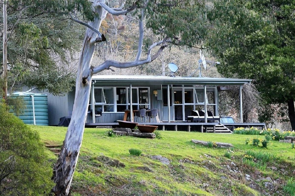 Riverside House from the Howqua River