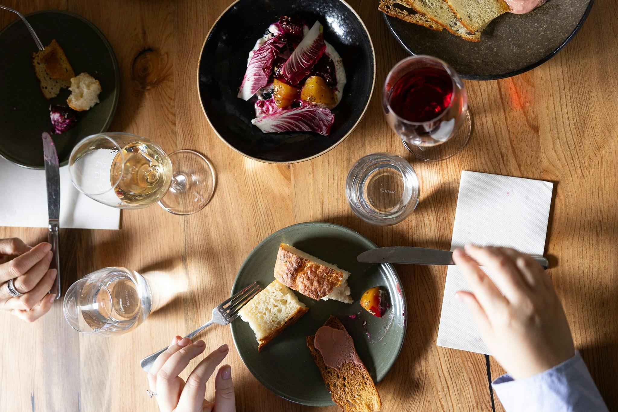 Wine tasting with small plates