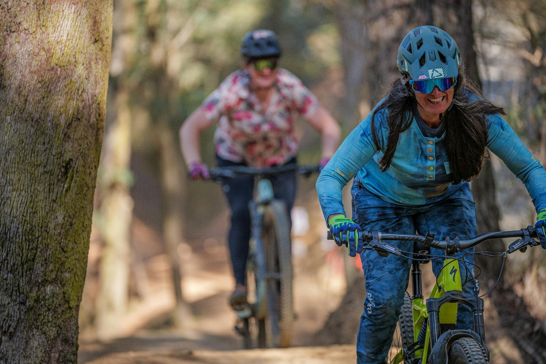 Here at RideCraft MTB, our experienced female coaches are available for female-specific MTB lessons.