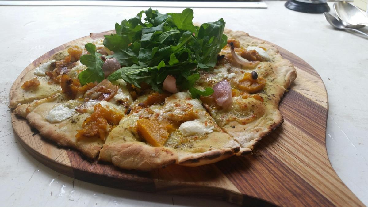 Roast Pumpkin Pizza