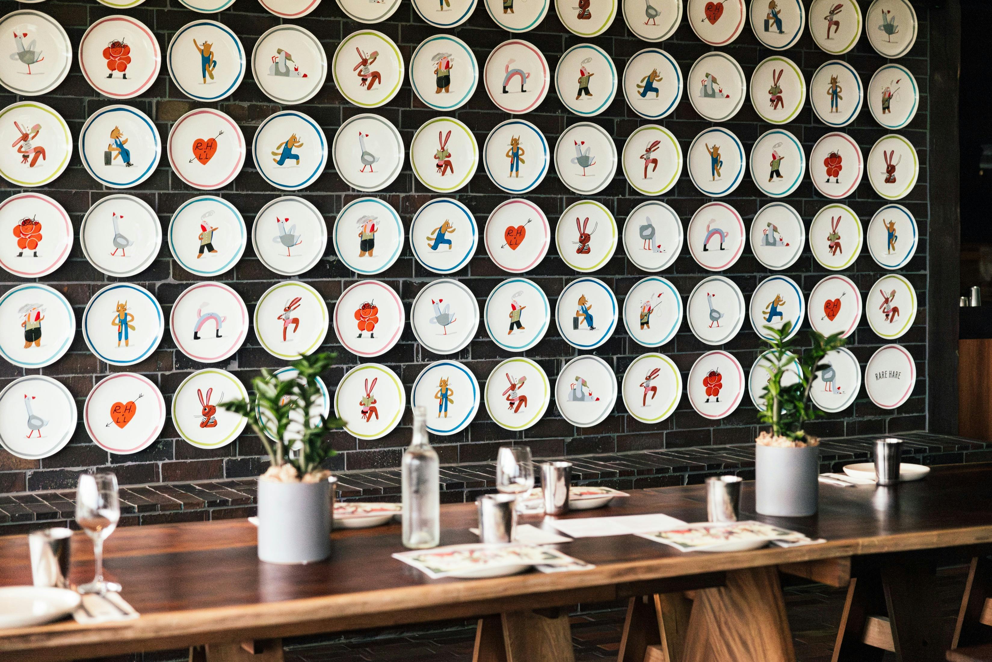 Our Rare Hare plates not only make a great art display, they are also make the perfect gift!