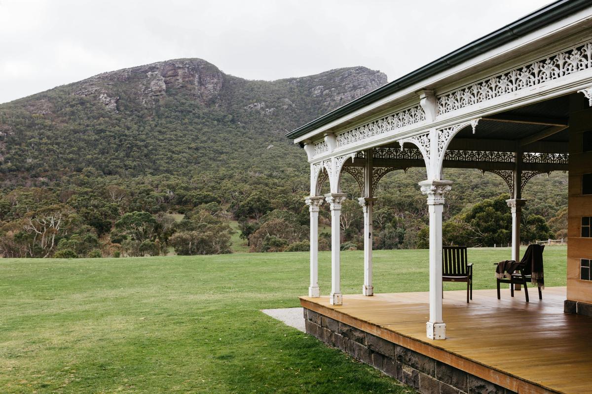 Mount Sturgeon Homestead Veranda