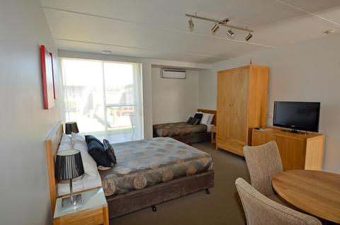 Twin Motel Room