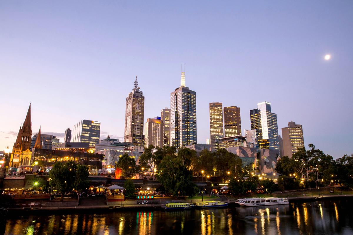 Riverland Bar on the banks of the Yarra River