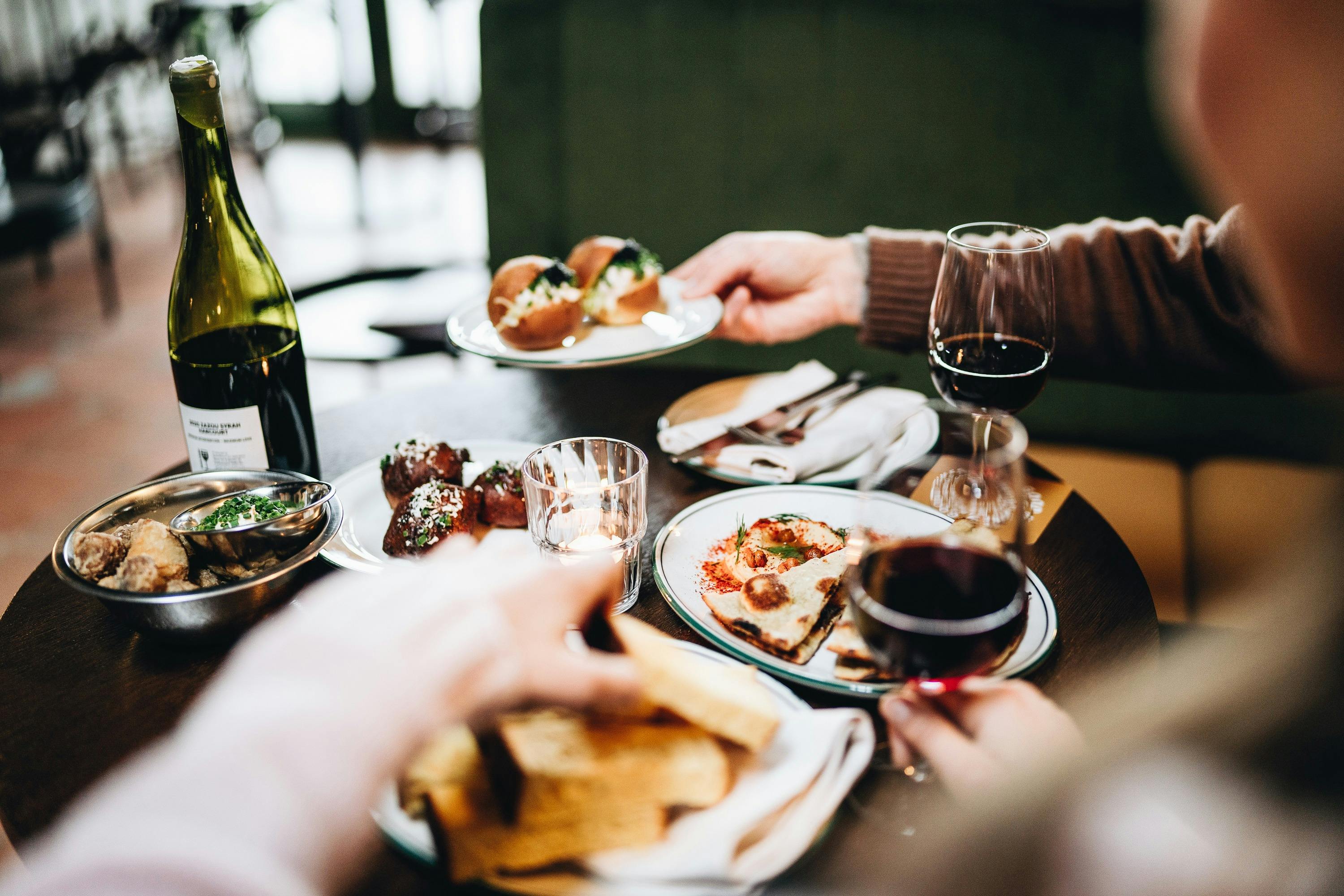 Food and wine at Renard Ballarat