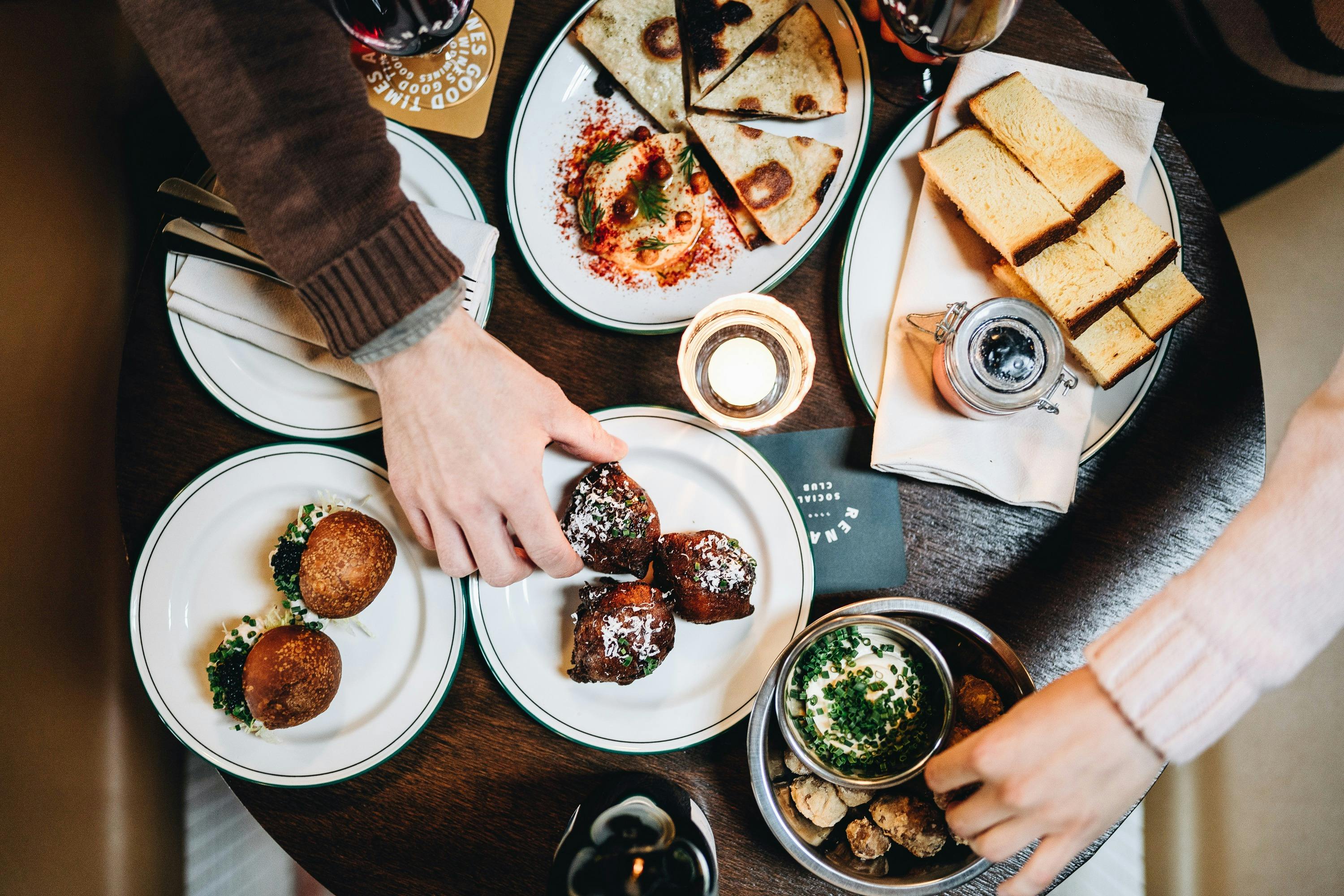 Contemporary bistro snacks at Renard Ballarat
