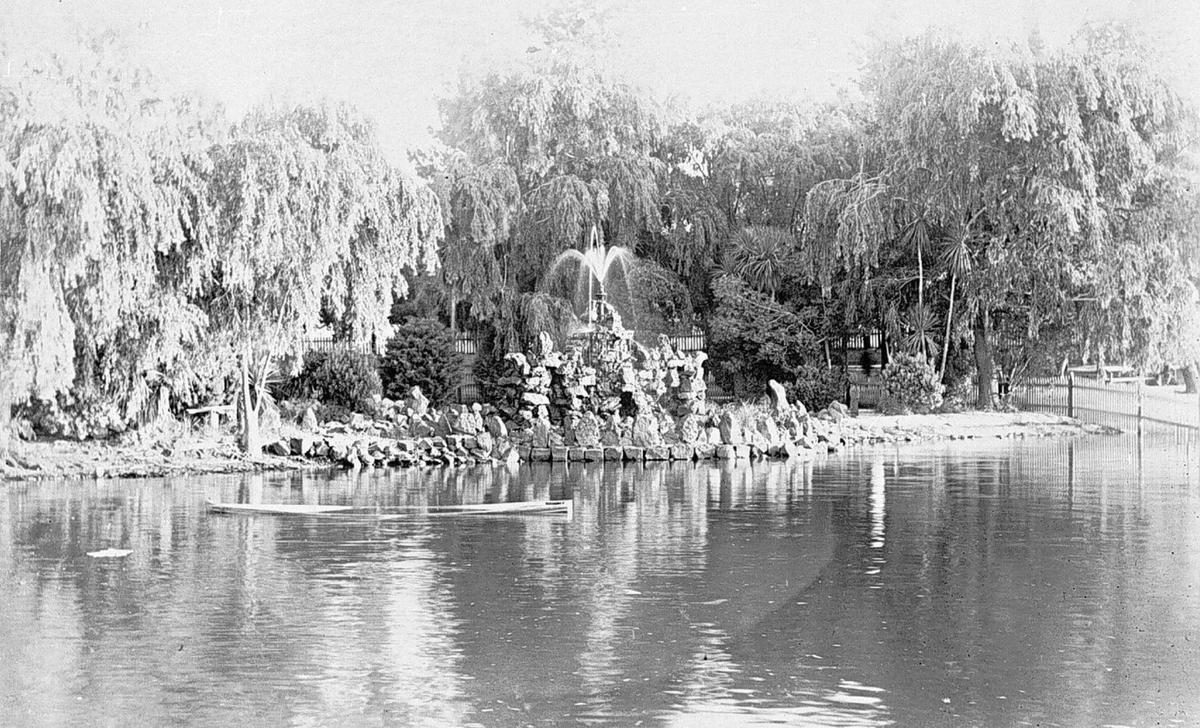 Original Photo of Rustic Fountain