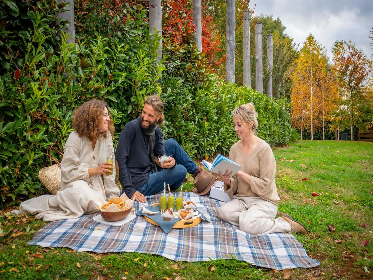 Picnics in the garden
